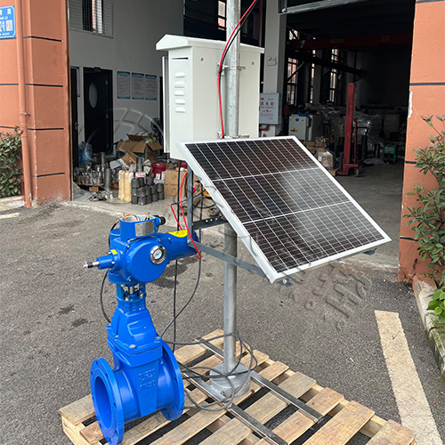 松溪皓久 Z945X-16Q免布线太阳能电动闸阀 农业灌溉 支持远程智能控制